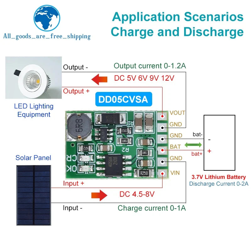 TZT DC-DC Boost Converter Charger Module for DIY