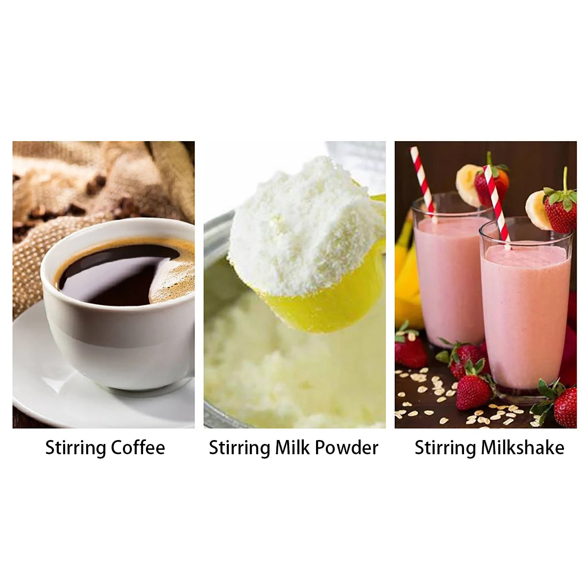 Mini Electric Egg Beater & Milk Frother