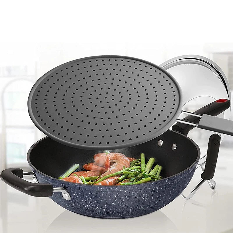 Silicone Oil Splatter Guard for Frying Pans