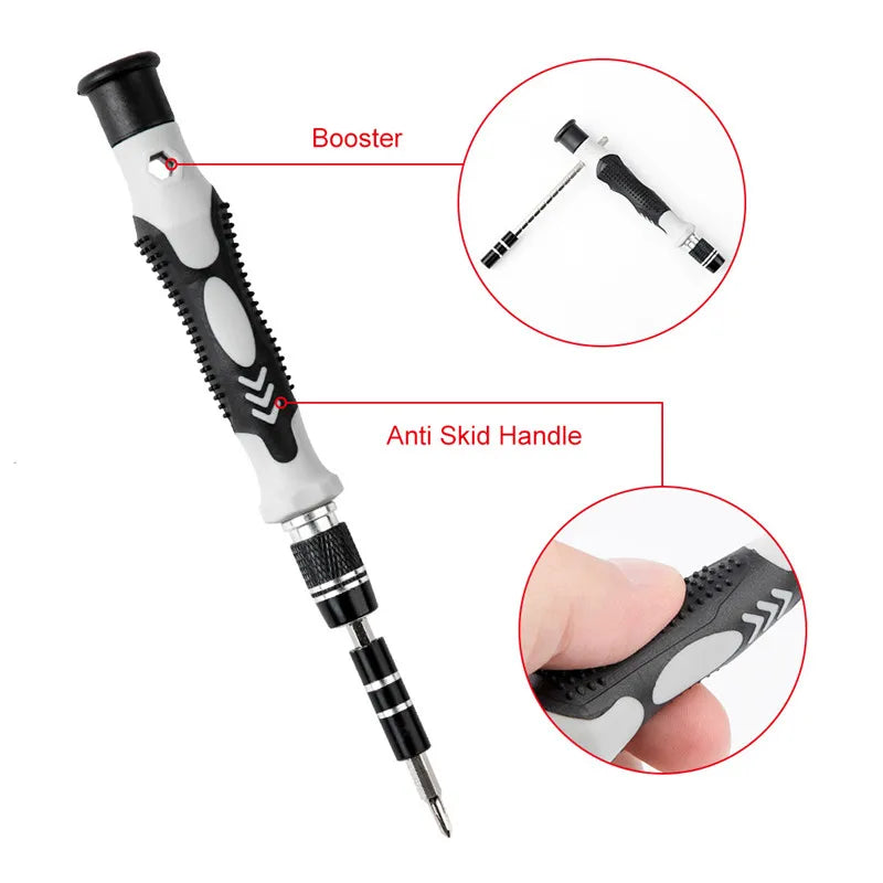 115 in 1 Magnetic Screwdriver Set Precision Multi Hand Tool.