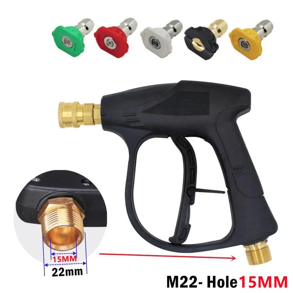 Short Handle Pressure Washer Gun – Power, Control, Precision!