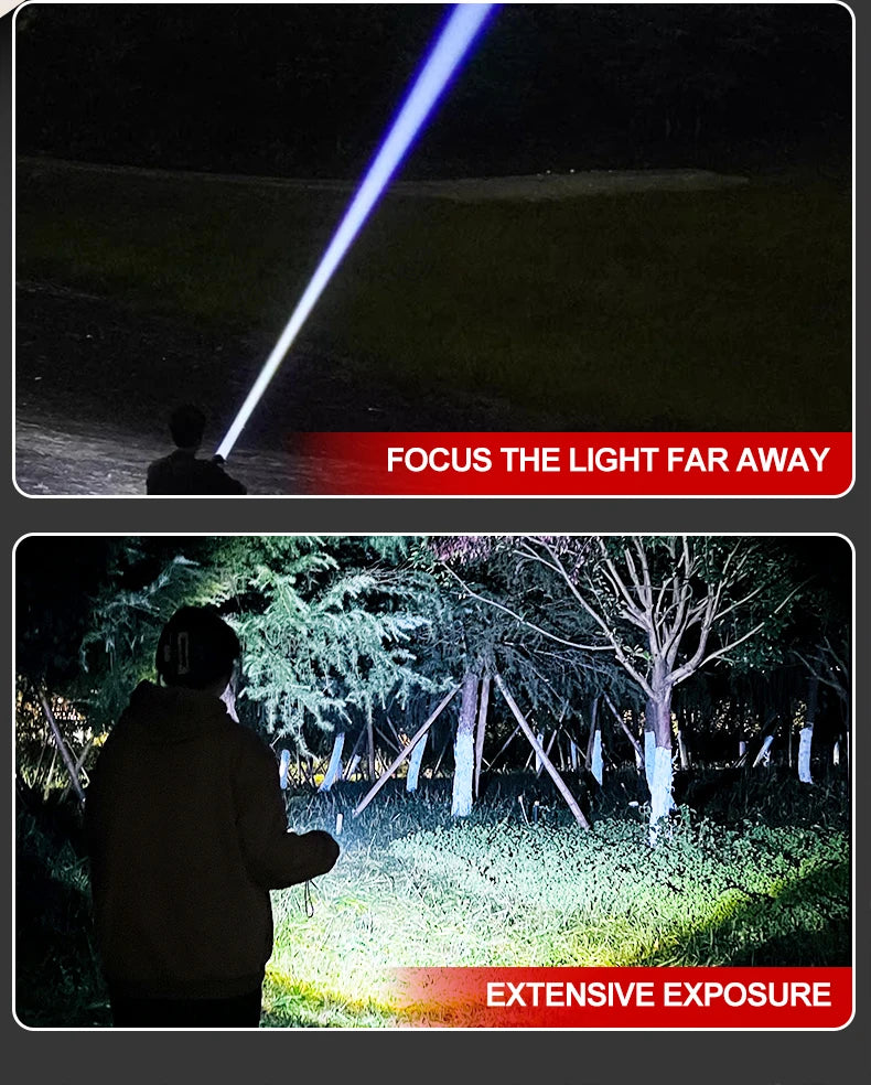 USB Rechargeable Mini Flashlight – Super Bright Beam
