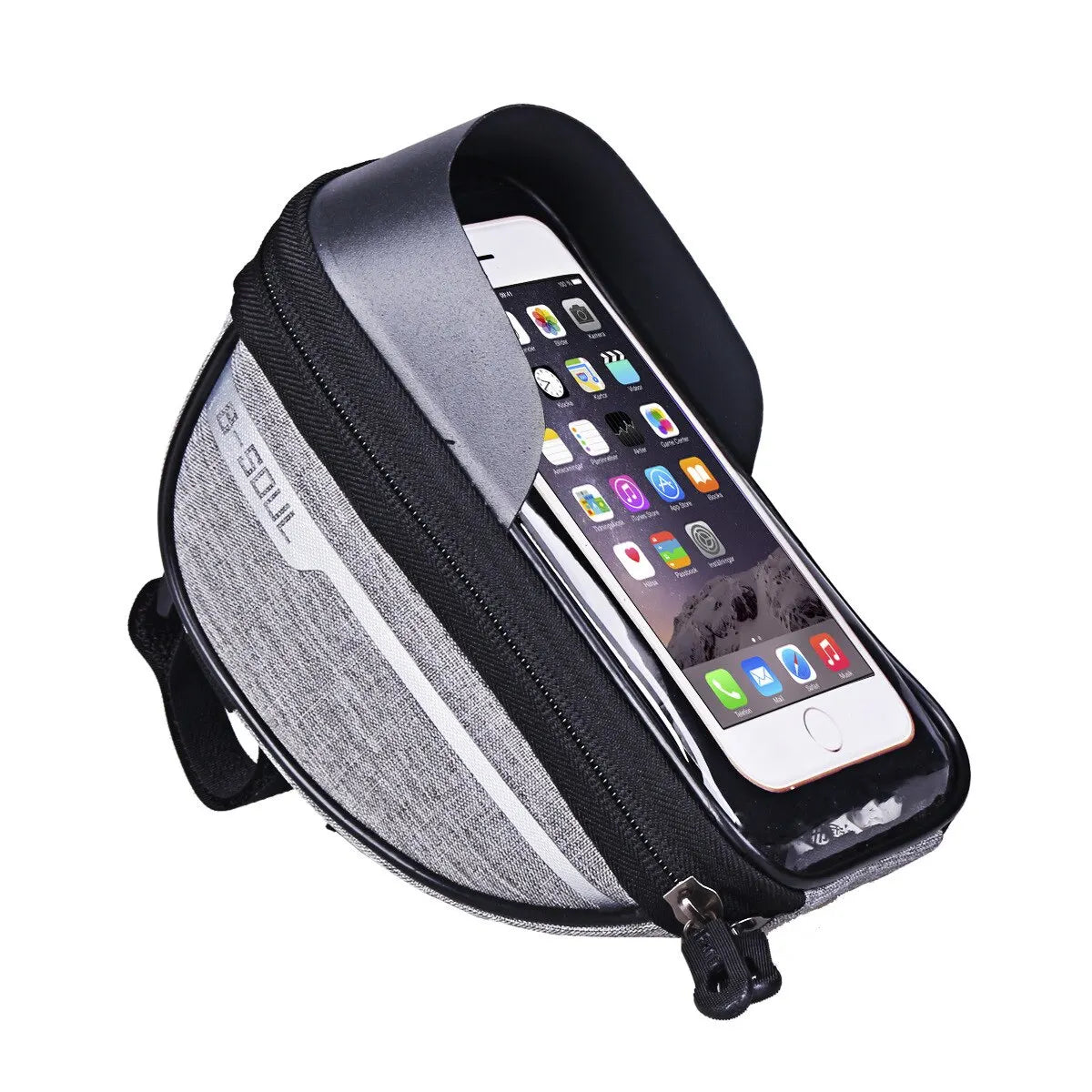1L Top Tube Bike Bag with Phone Holder