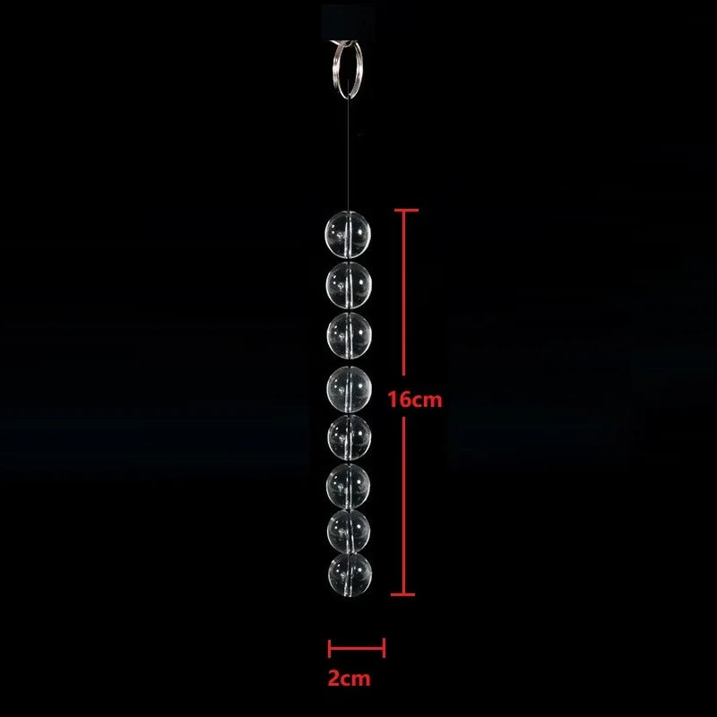 5 Sizes Glass Anal Beads Butt Plug Set