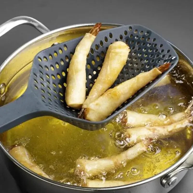 Strainer Spoon Large Funnel – Multi-Purpose Kitchen Filter Tool