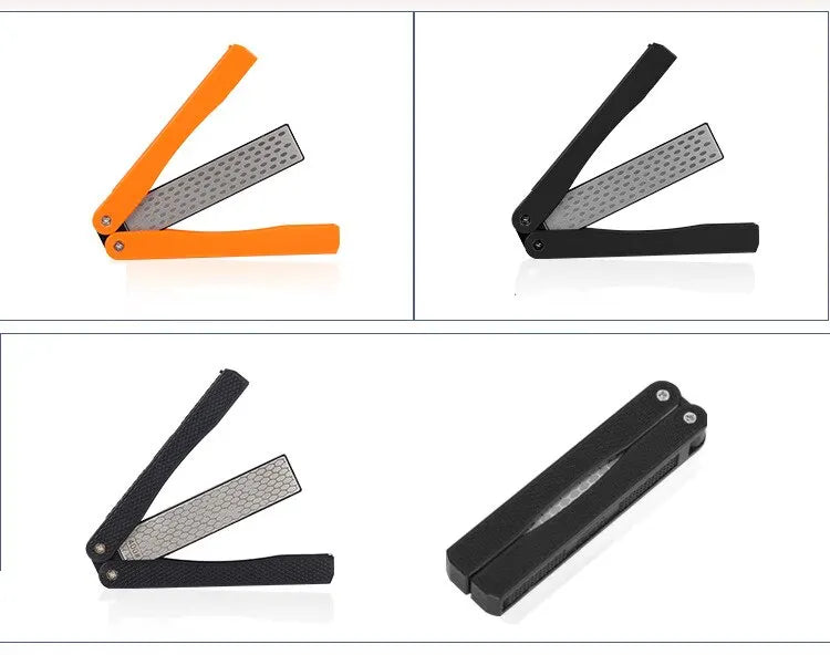Double-Sided Diamond Knife Sharpener – Precision in Your Pocket