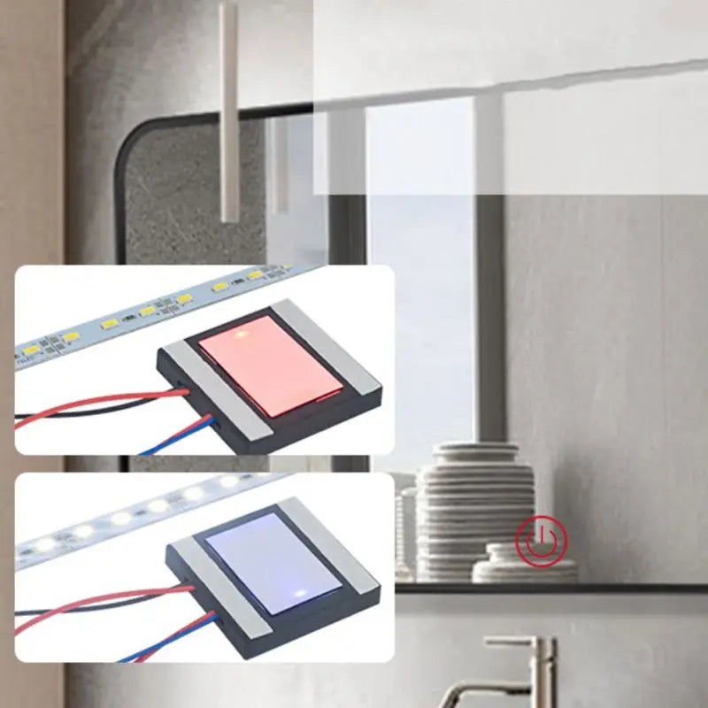 Smart Touch Sensor Switch for LED Mirror Light