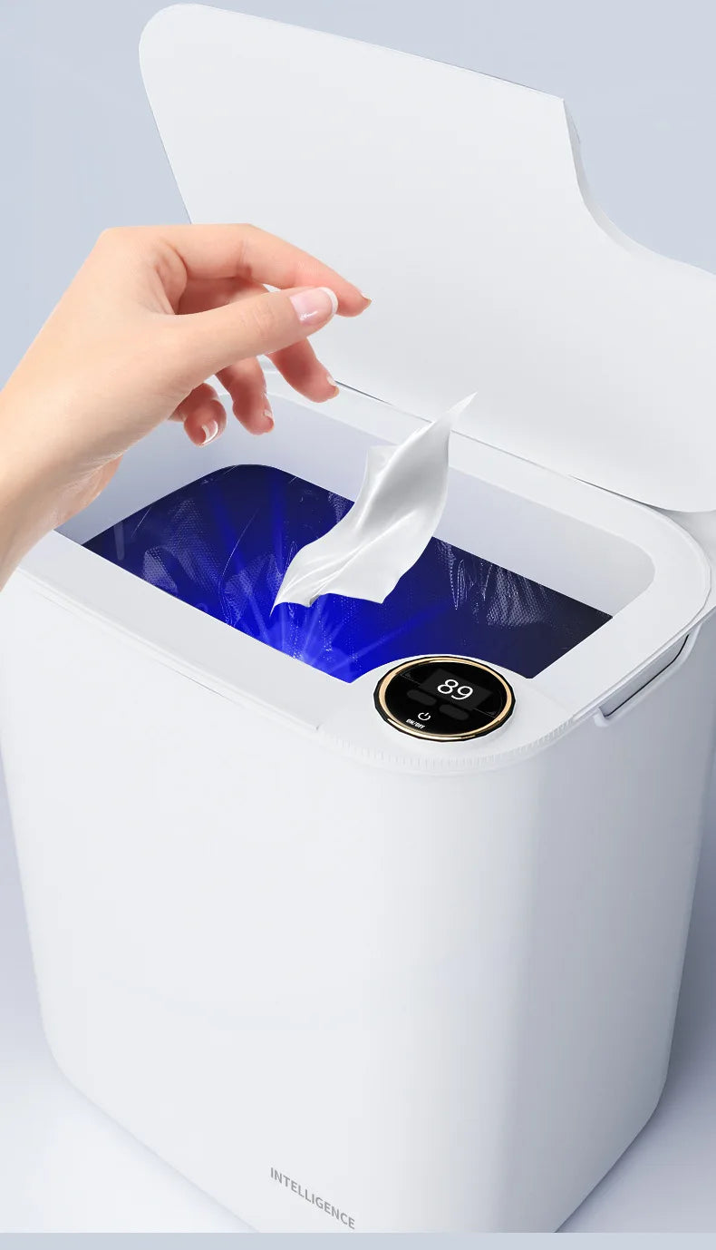 18L Smart Sensor Trash Can with Type-C Charging