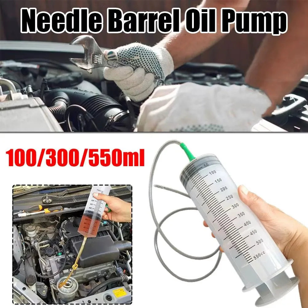 Reusable Car Oil Pump Extractor with Scale