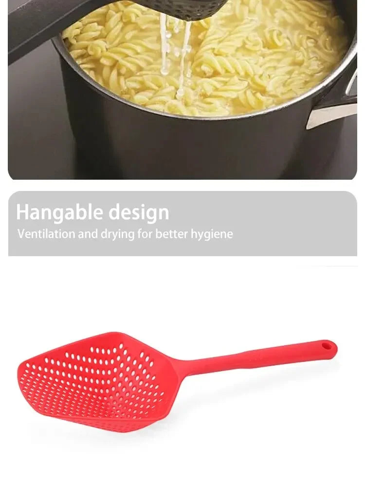Strainer Spoon Large Funnel – Multi-Purpose Kitchen Filter Tool