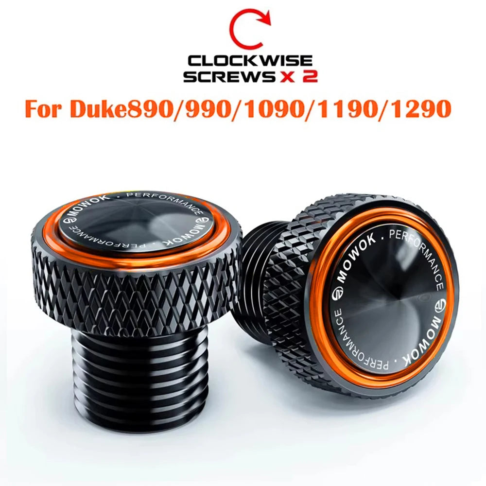 Mirror Hole Plugs M10*1.25 For KTM Duke