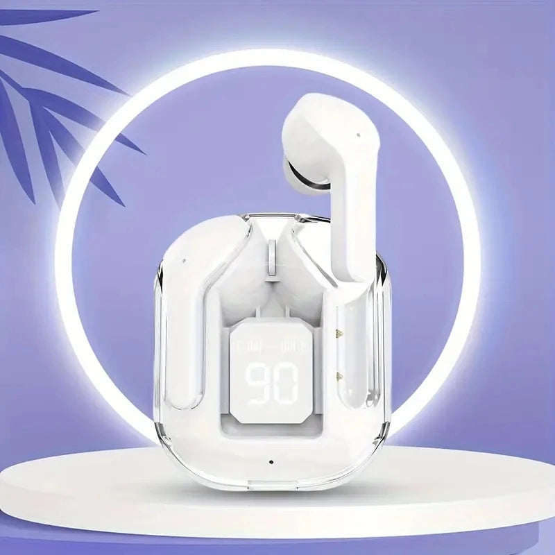 Wireless Bluetooth Earphone Digital Display Stereo Sound Earphones - Clickilix