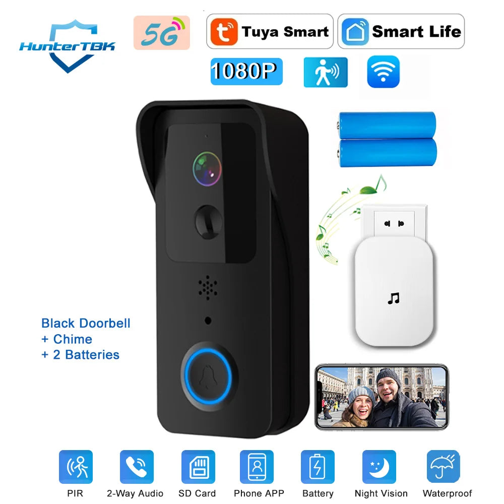 Tuya 5G WiFi Smart Video Doorbell