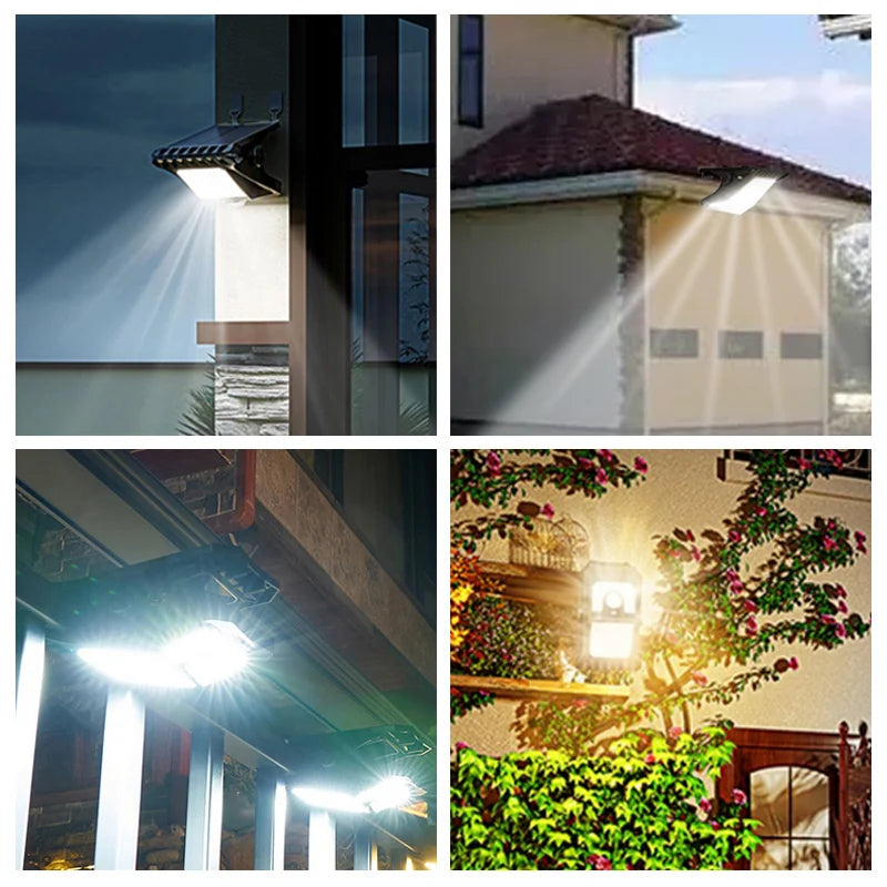Clip-On Solar Light with USB Charging