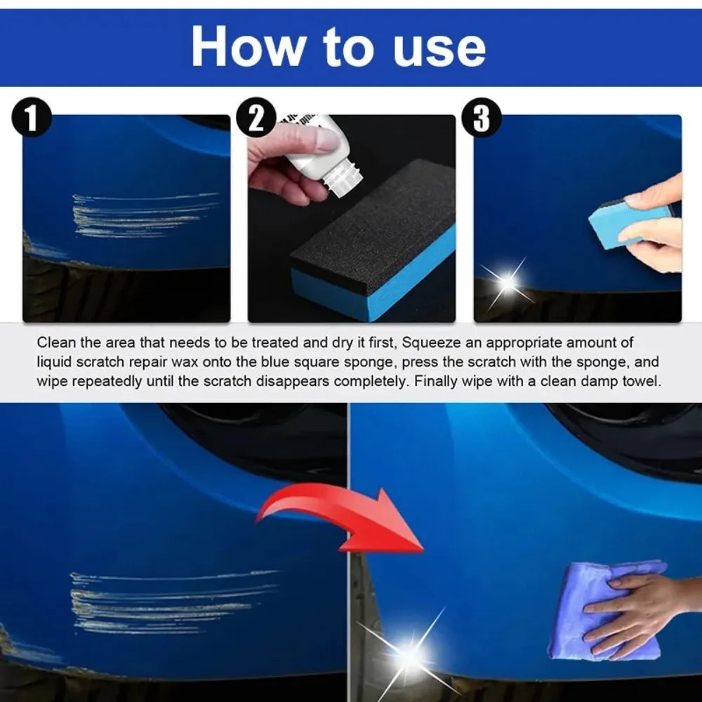 H4Cale Car Scratch Remover Wax Polish