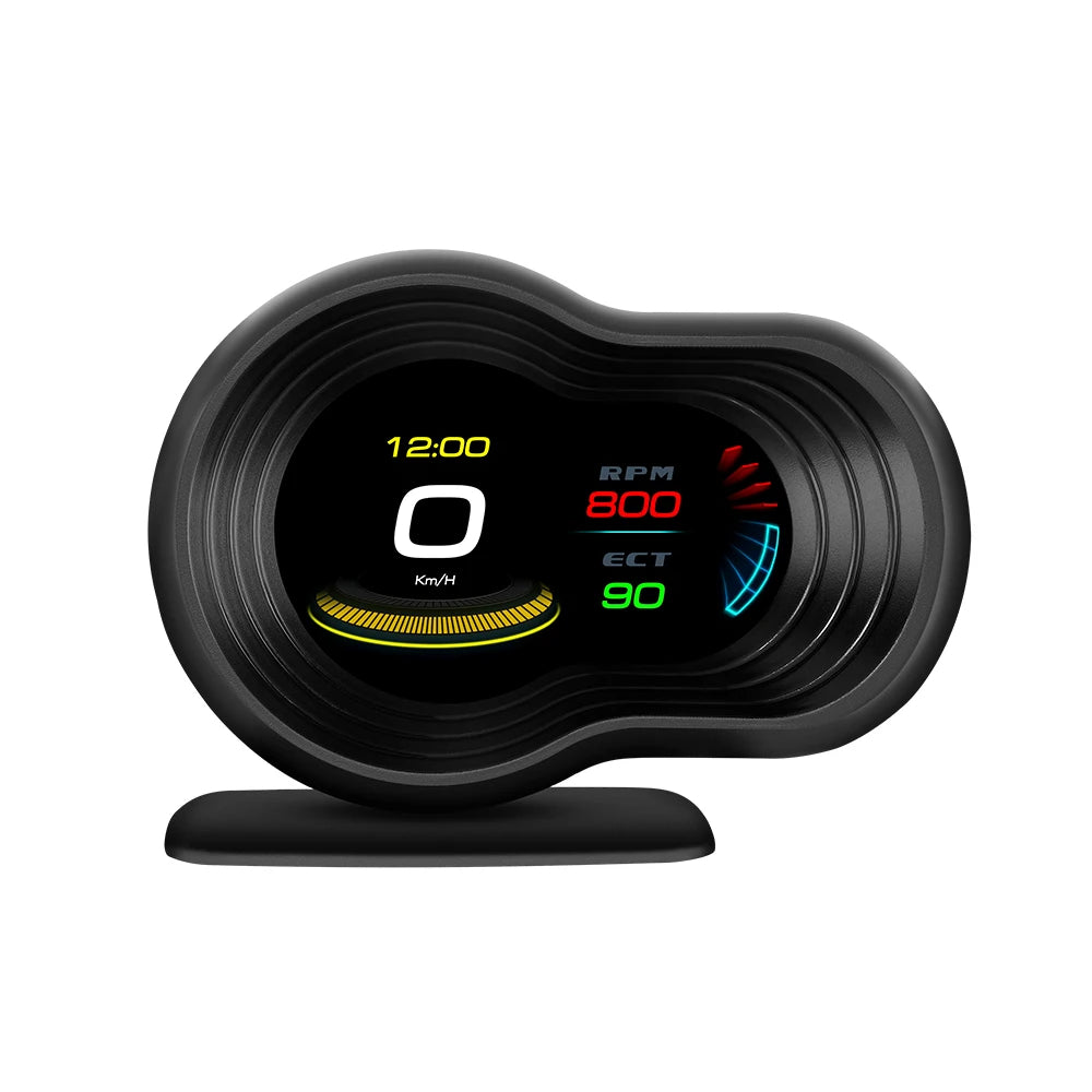 OBD2 HUD Digital Speedometer Display F9