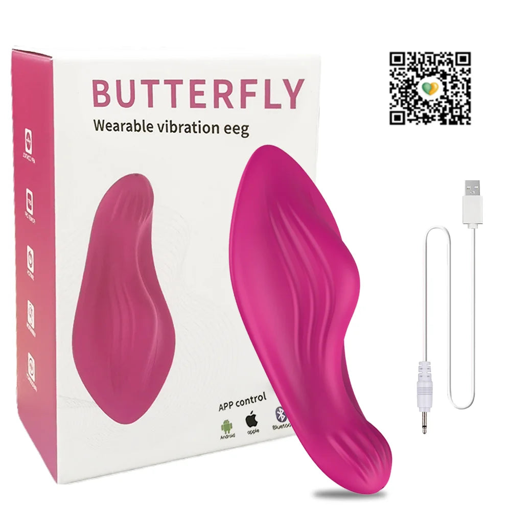 Wearable Bluetooth APP Vibrator for Women Wireless Remote