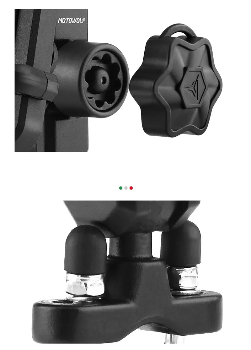 Motorcycle Wireless Charging Phone Mount