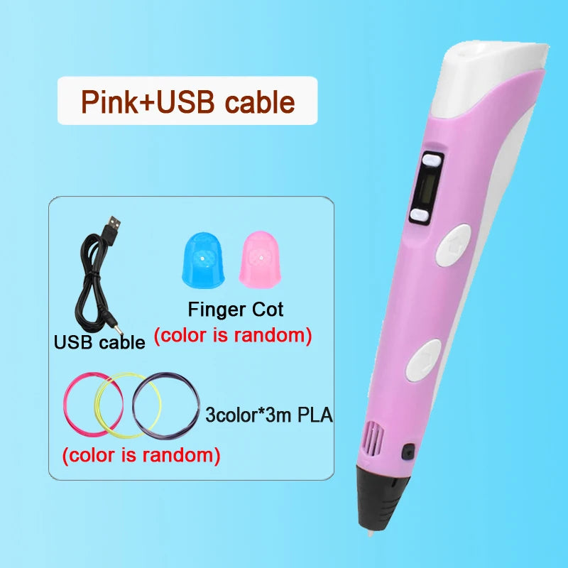 3D Printing Pen – LCD Creative Toy for Kids