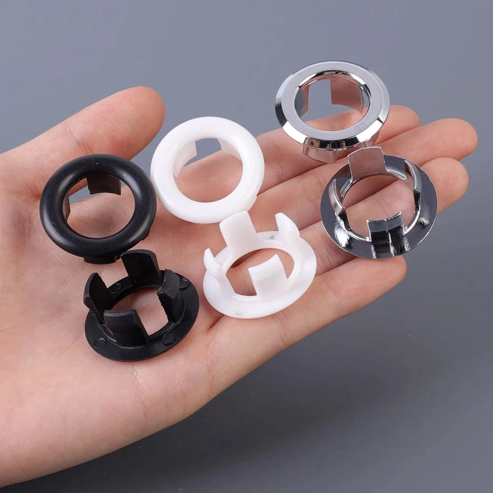 4Pcs Overflow Drain Cover for Sink & Bathtub