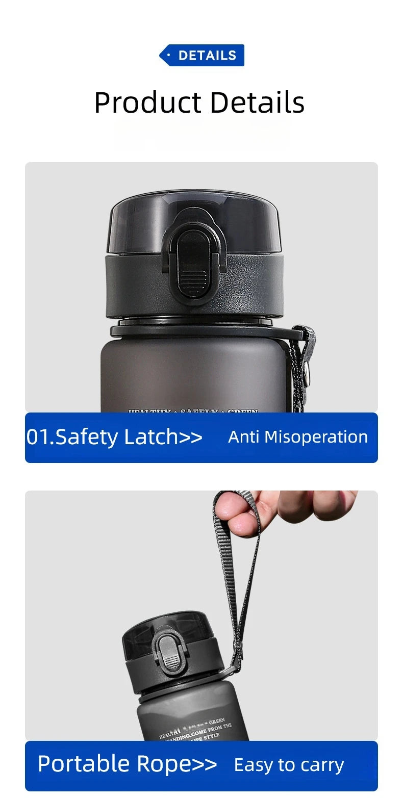 Leak-Proof BPA-Free Sports Water Bottle – 400ml/560ml