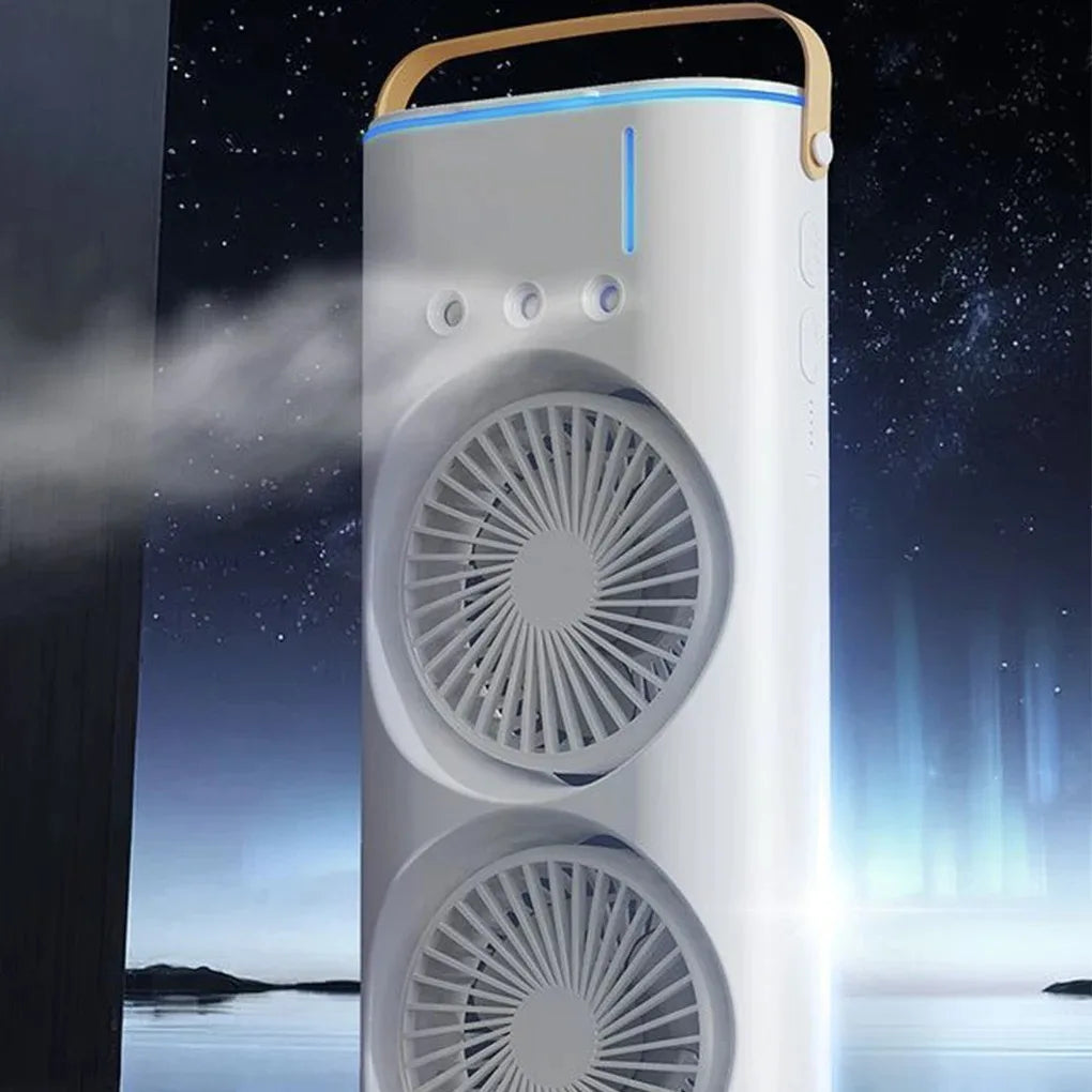 3-in-1 Mini Air Cooler with LED Light