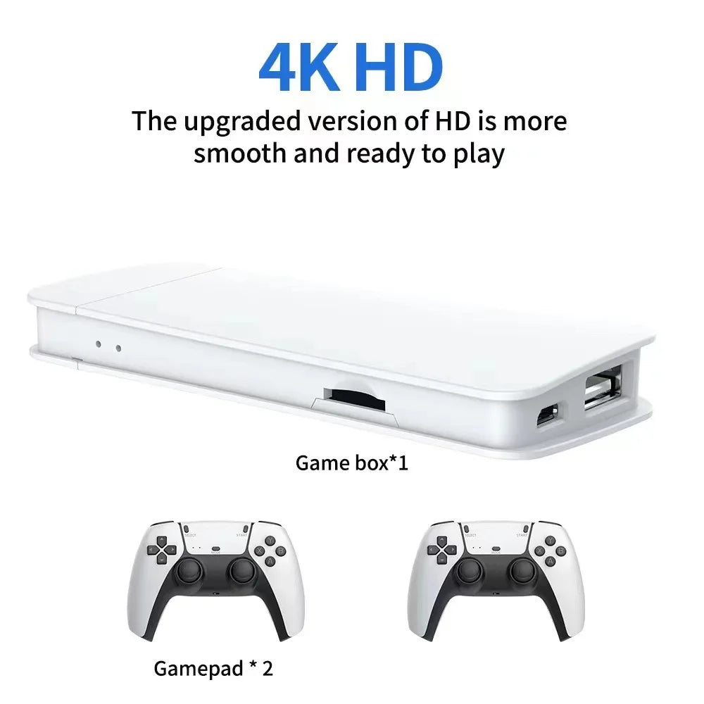 M15 4K Retro Game Stick with Wireless Controllers