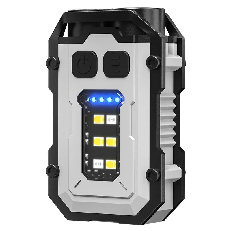 Mini LED Keychain Flashlight with Magnet