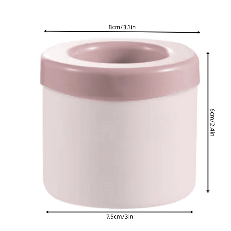 Mini Silicone Ice Cube Mold & Storage Bucket