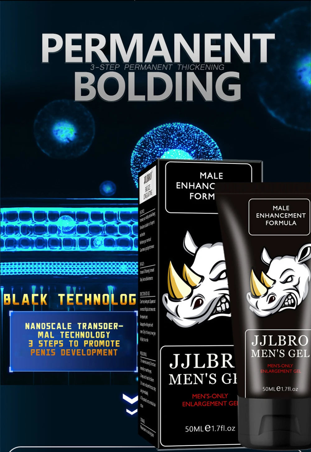 XXL Penis Enlargement Cream for Men