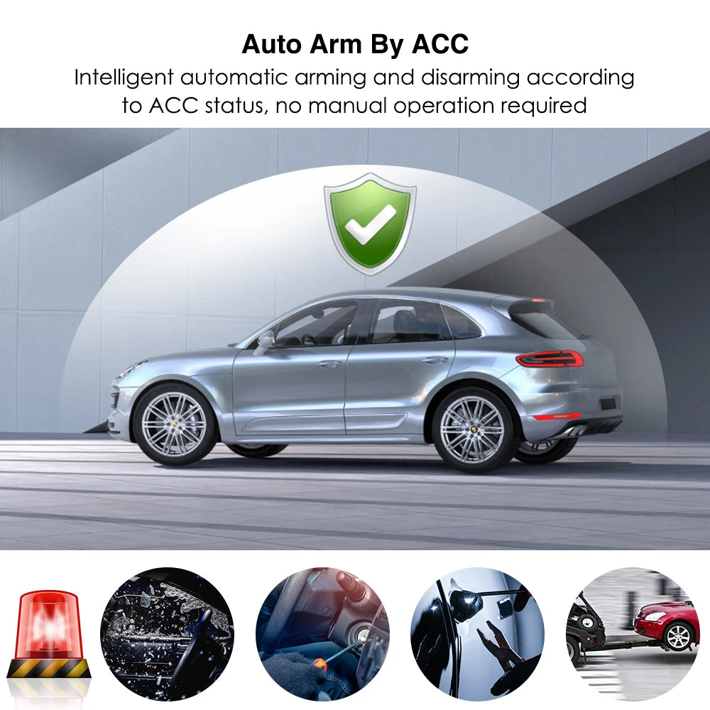 Protect your vehicle with 4G Relay GPS Tracker & Alarm!