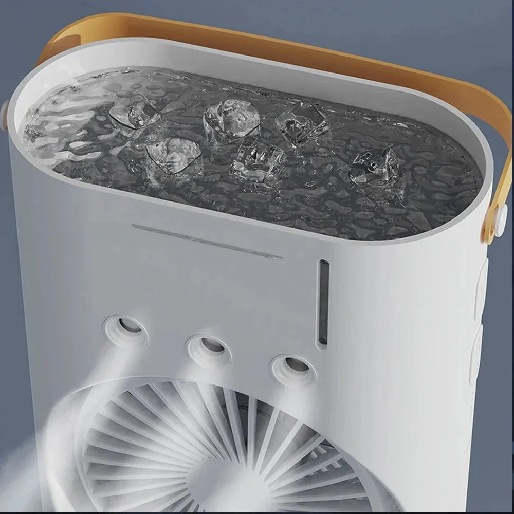 3-in-1 Mini Air Cooler with LED Light
