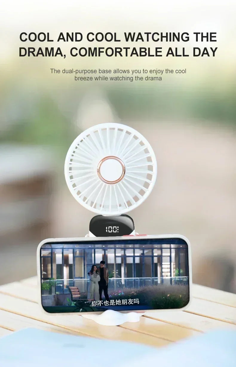 Portable Neck Air Conditioner Mini USB Fan