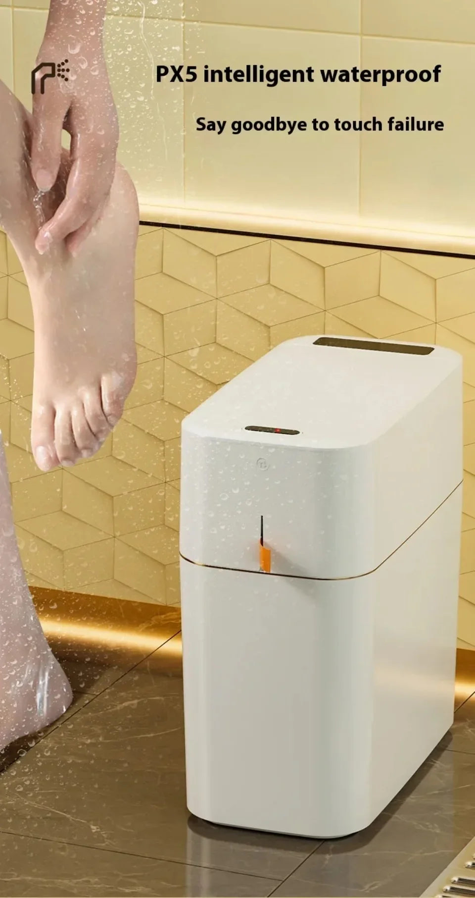 Smart Sensor Trash Can with Lid