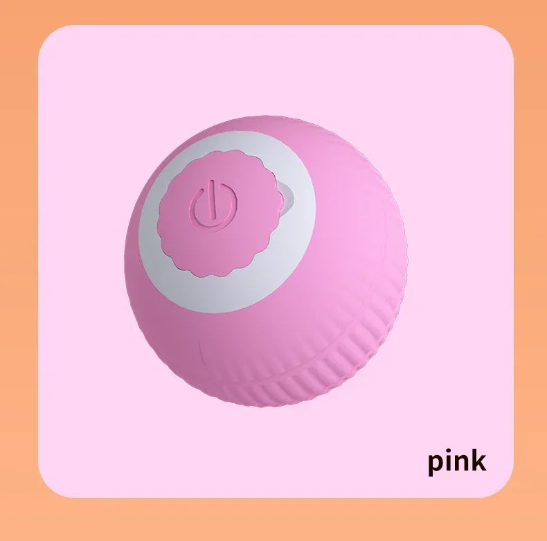 Smart Rolling Cat Toy Ball USB Rechargeable