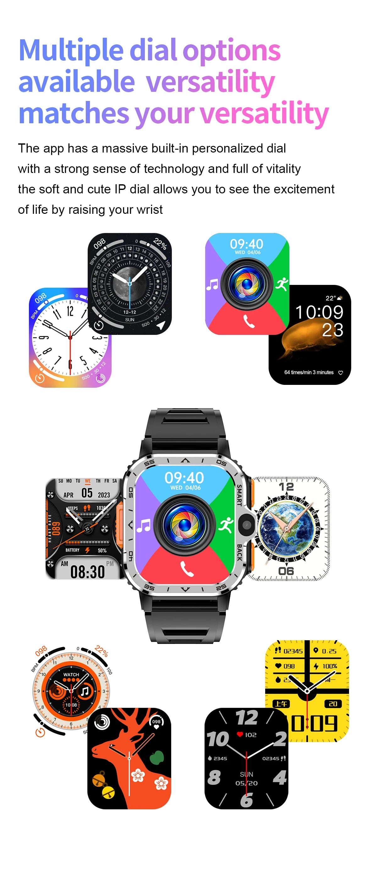 Valdus PGD Android Smartwatch with Dual Camera & GPS