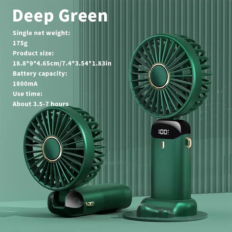 Portable Neck Air Conditioner Mini USB Fan