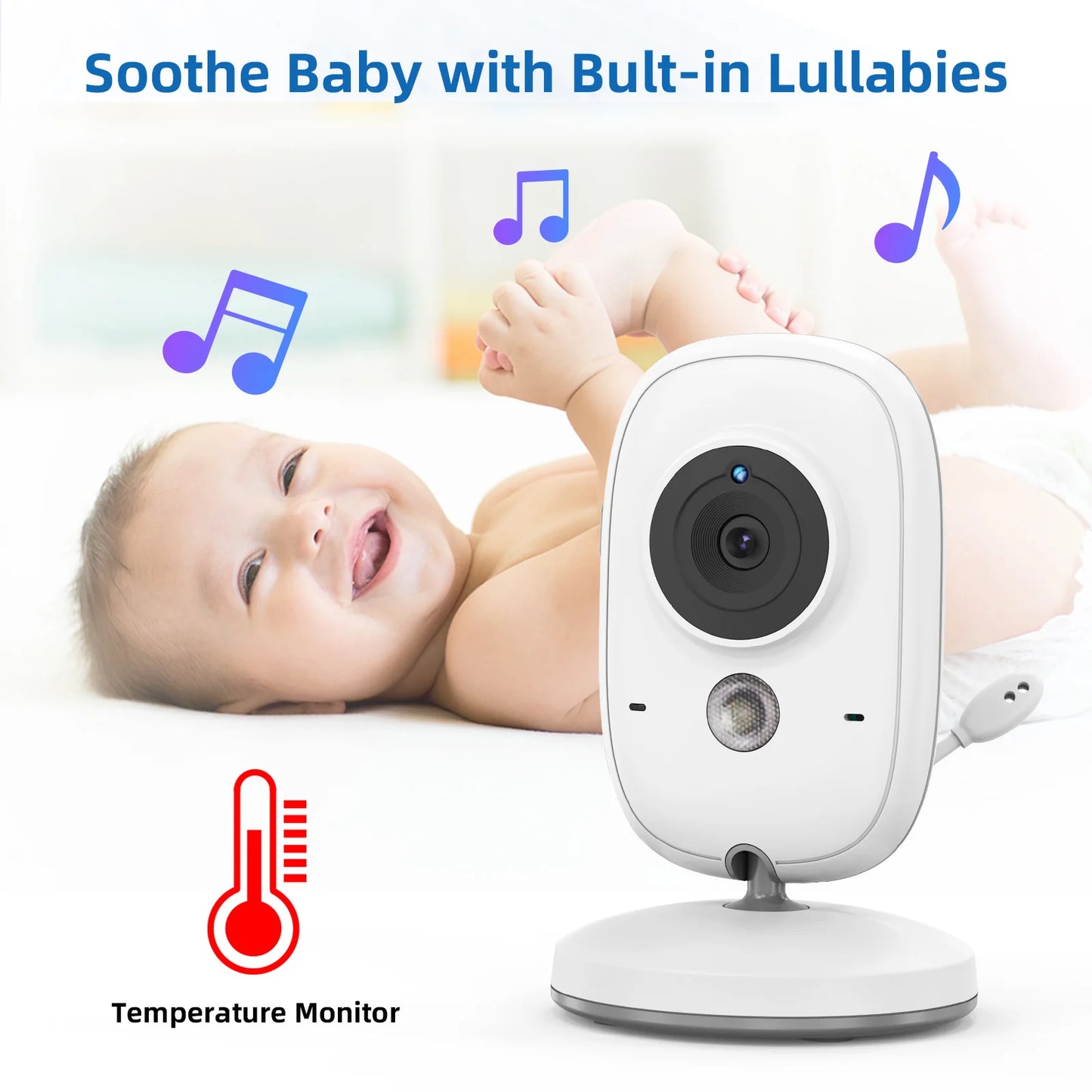 TakTark 3.2" Wireless Video Baby Monitor