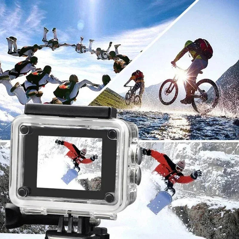 Record every adventure with this 4K action camera!