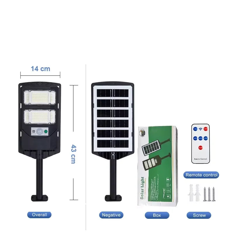 1000W Solar Motion Sensor Street Light