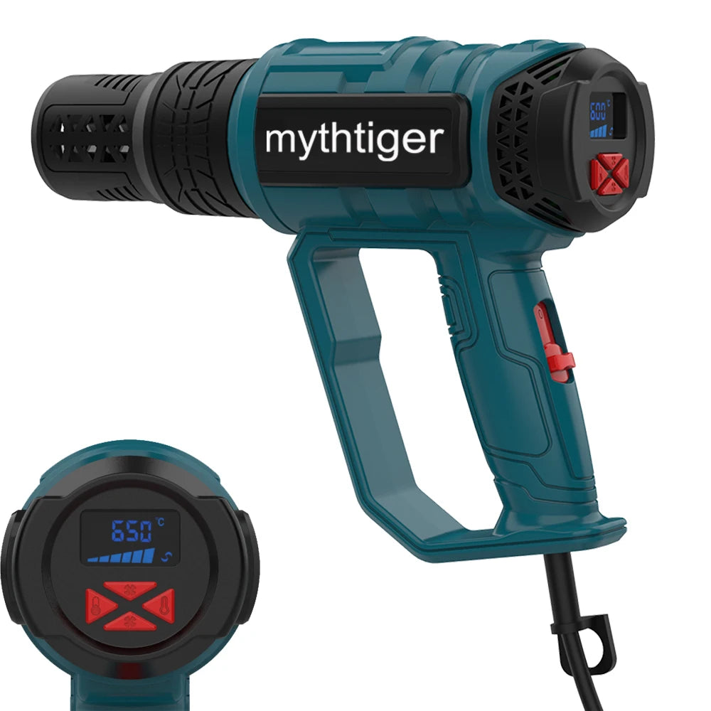 2000W Industrial Electric Hot Air Gun Digital