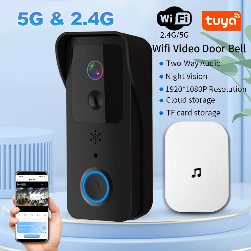 Tuya 5G WiFi Smart Video Doorbell