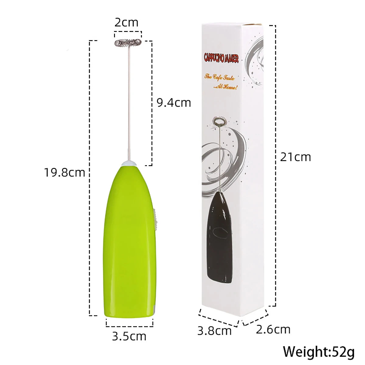 Mini Electric Egg Beater & Milk Frother