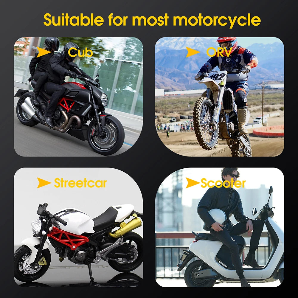 Motorcycle Bluetooth TPMS Tire Pressure Monitor