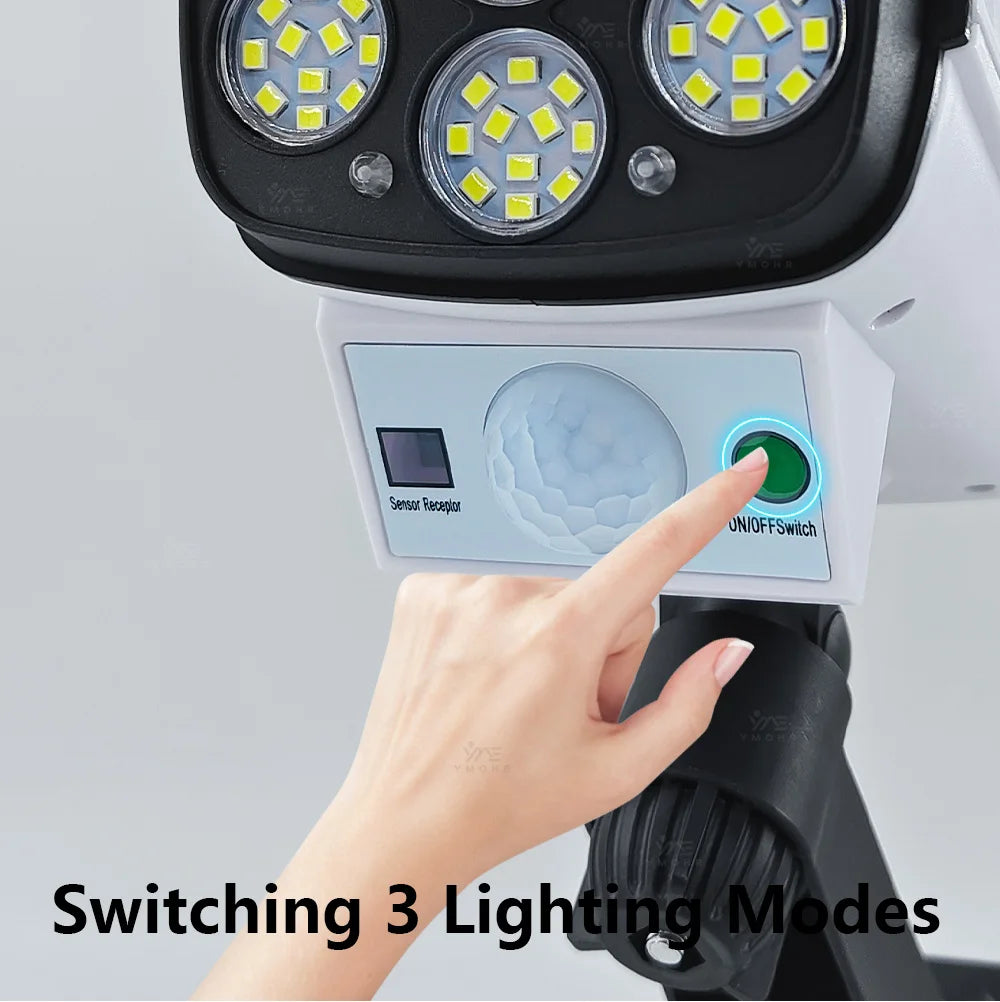 Smart Solar Wall Lamp with Motion Sensor