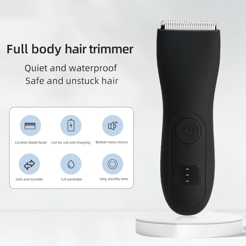 Men's & Women's Body Hair Trimmer Groomer