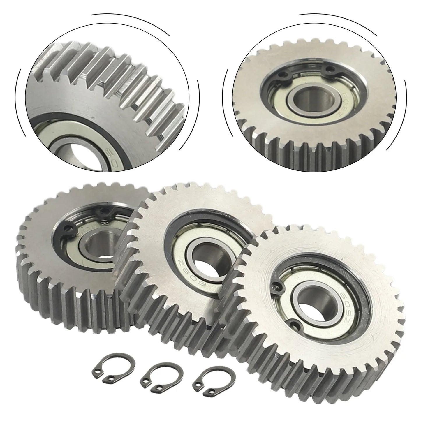 3PCS 36T Steel Motor Gears for Bafang E-Bikes