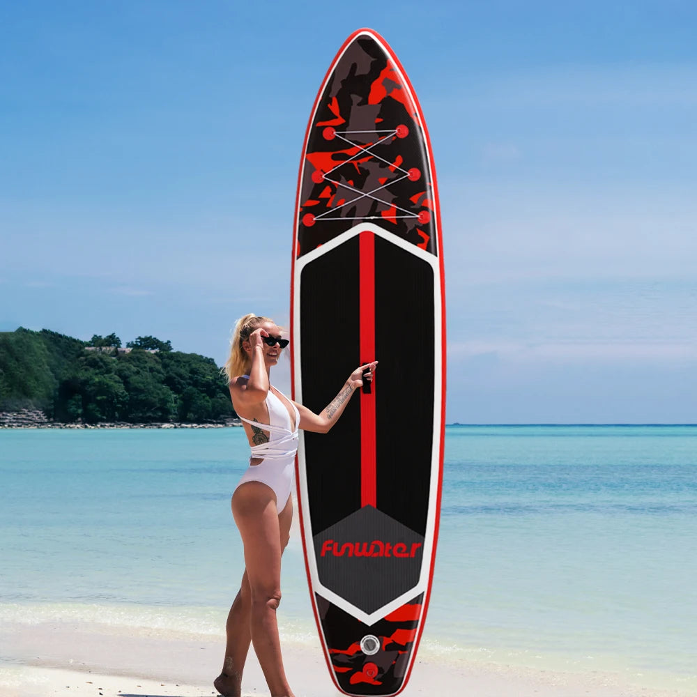 Feath‑R‑Lite 11′ Inflatable SUP Board with Accessories