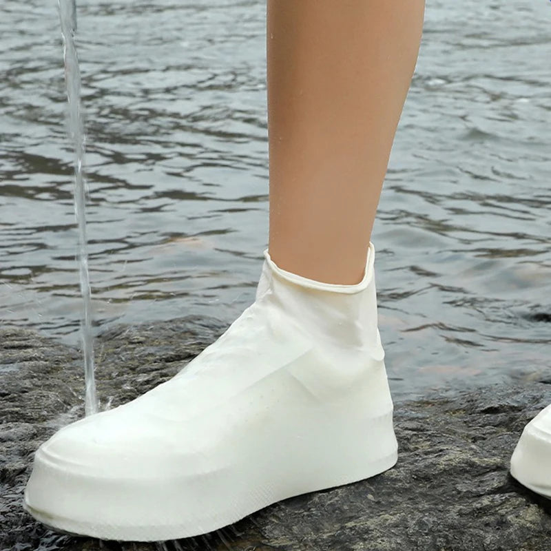 Waterproof Latex Overshoes for Rainy Days