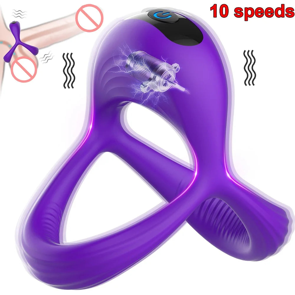 Foldable Male Masturbator with Vibration